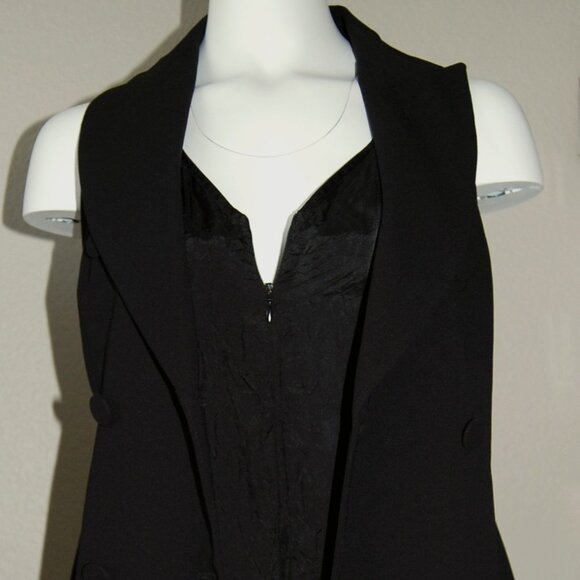 Laundry by Shelli Segal, 1995 Double-Breasted Mini Blazer/Suit Dress, Size 2 - Picture 10 of 10